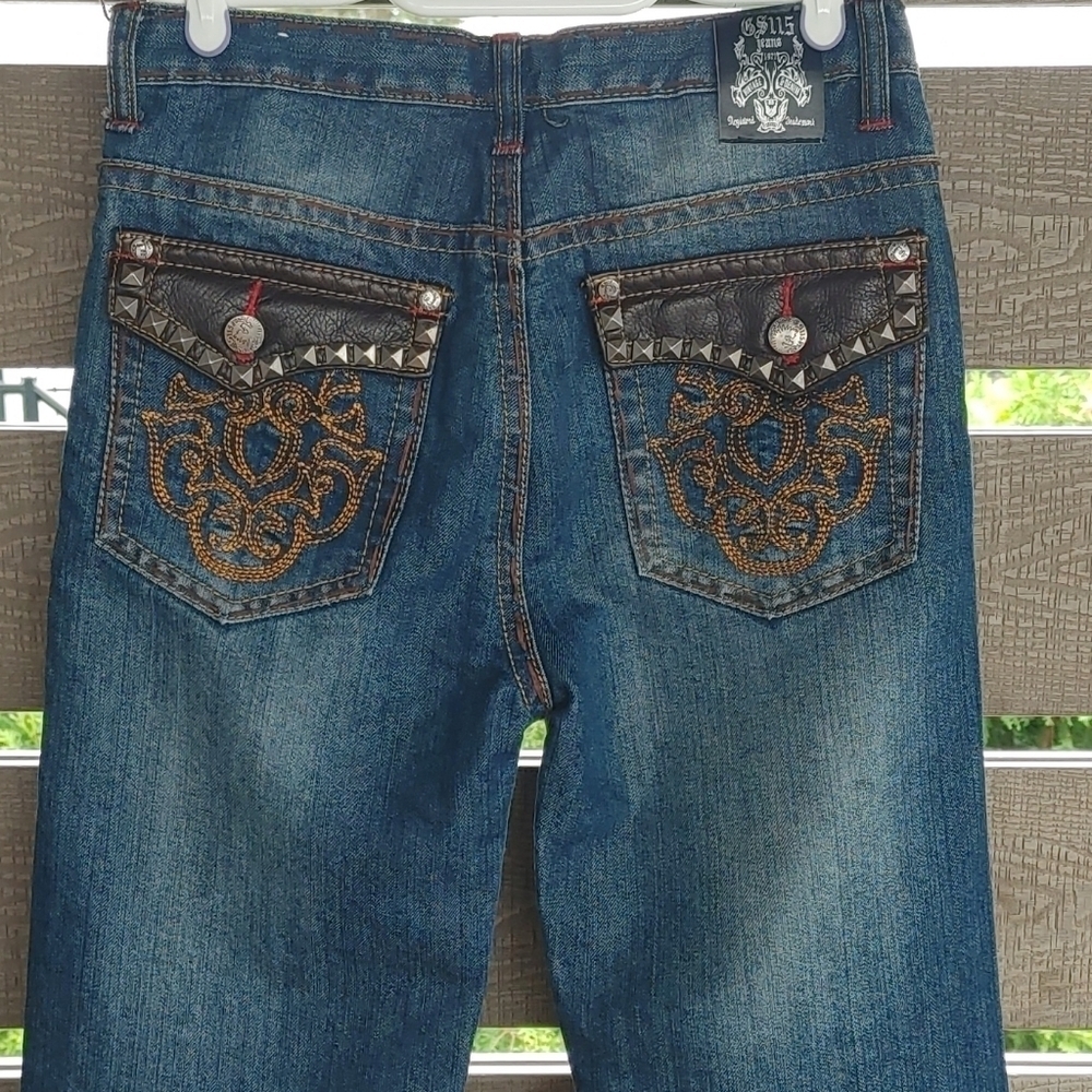 GS115 Jeans for Teens Boy‎ youth 14 blue